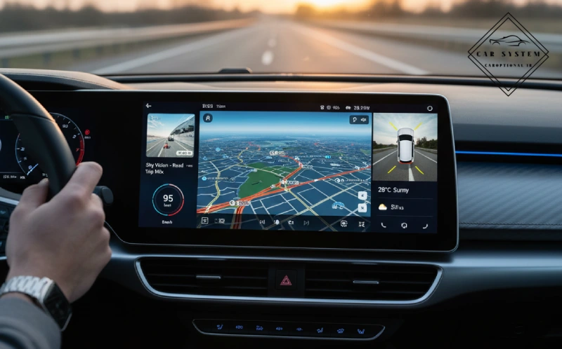 مانیتور اندروید ماشین