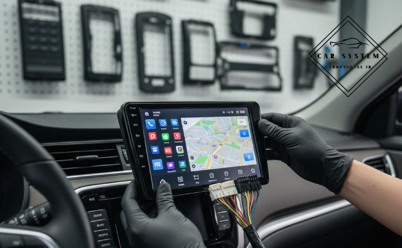 نصب مانیتور خودرو