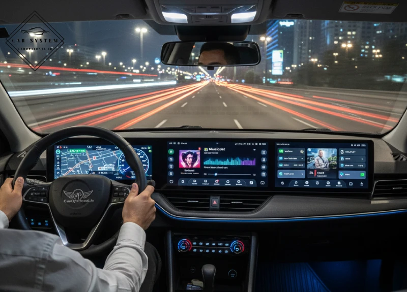 نرم افزار پخش ویدیو در اندروید اتو